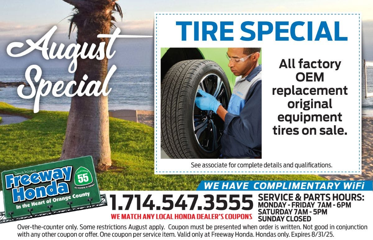 Tire Special | Freeway Honda