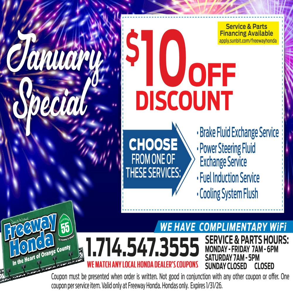 MATURE SPECIAL | Freeway Honda