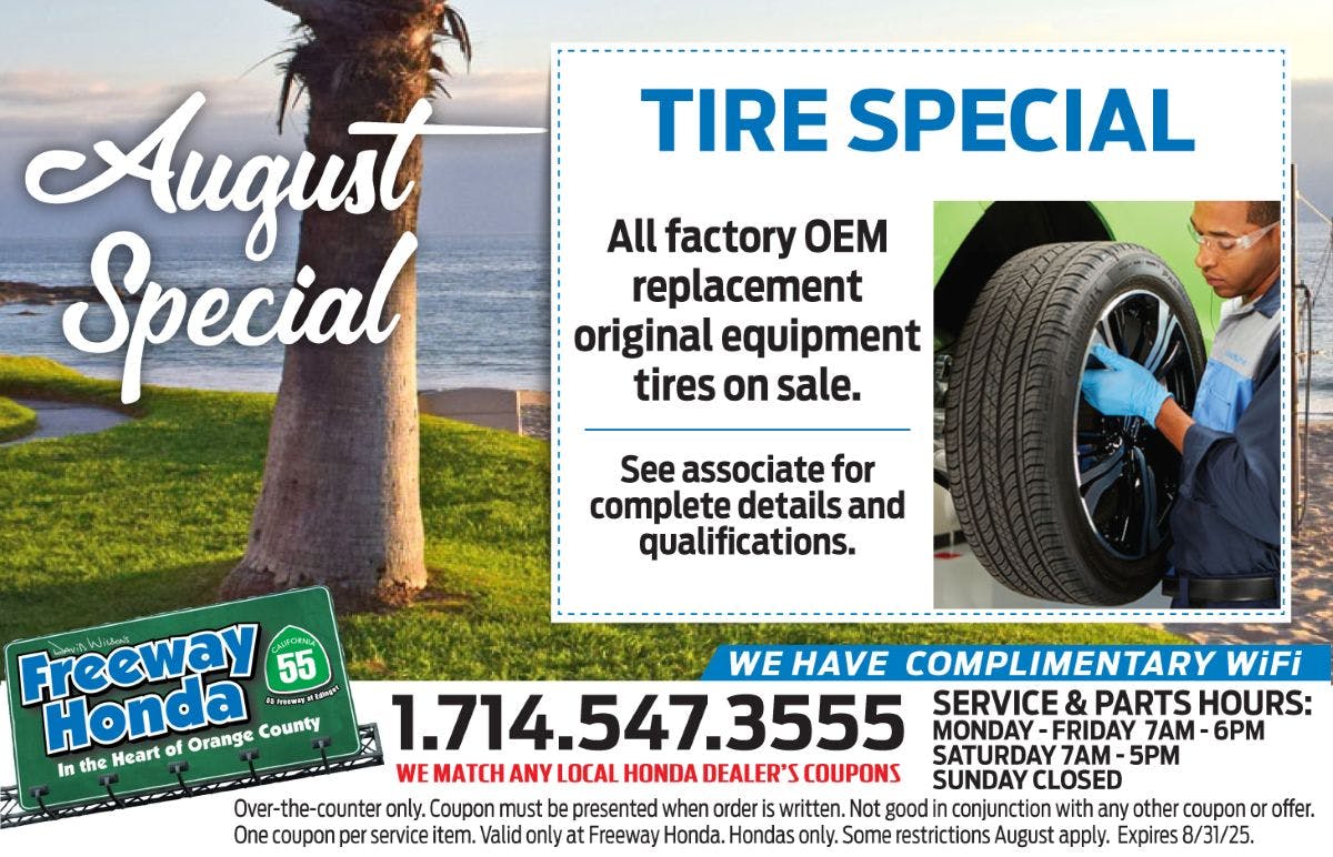 Tire Special | Freeway Honda
