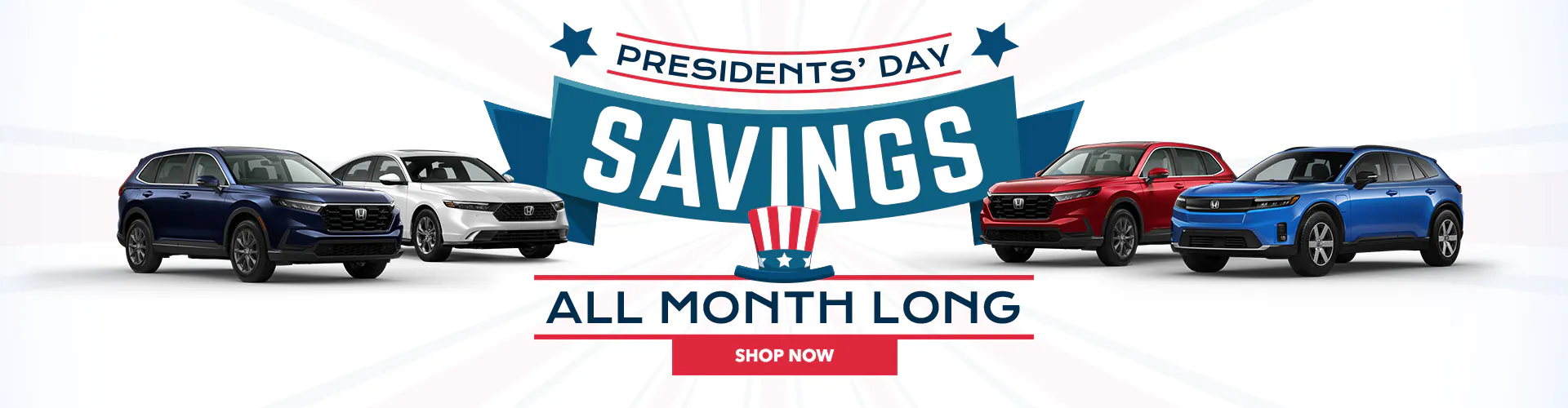 President’s Day Savings Event
