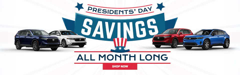 President’s Day Savings Event | Freeway Honda