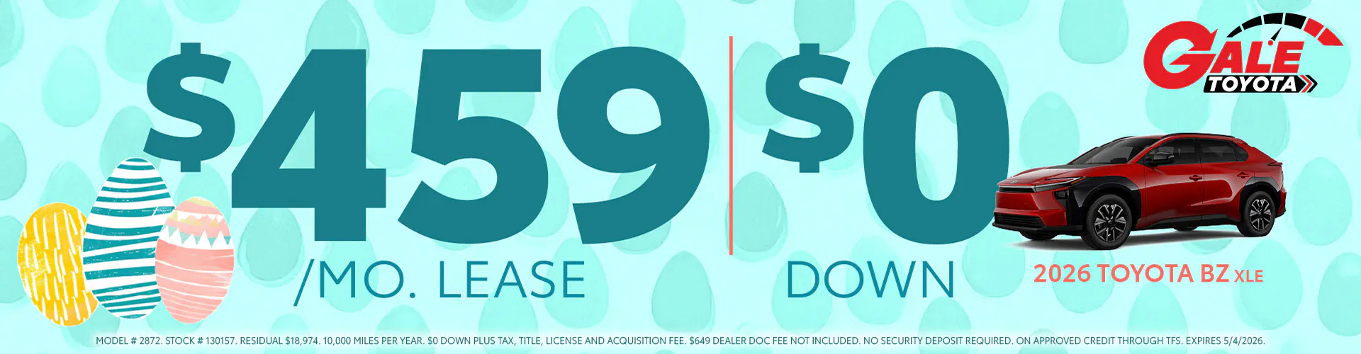 2026 TOYOTA BZ XLE