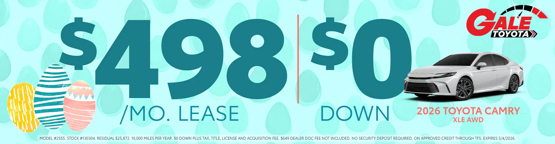 2026 TOYOTA CAMRY  XLE AWD