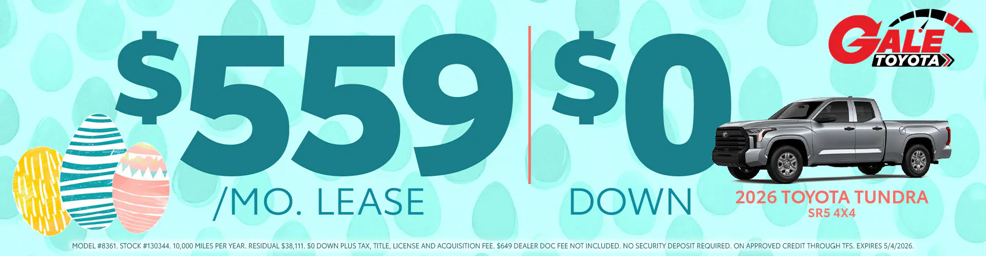 2026 TOYOTA TUNDRA SR5 4X4