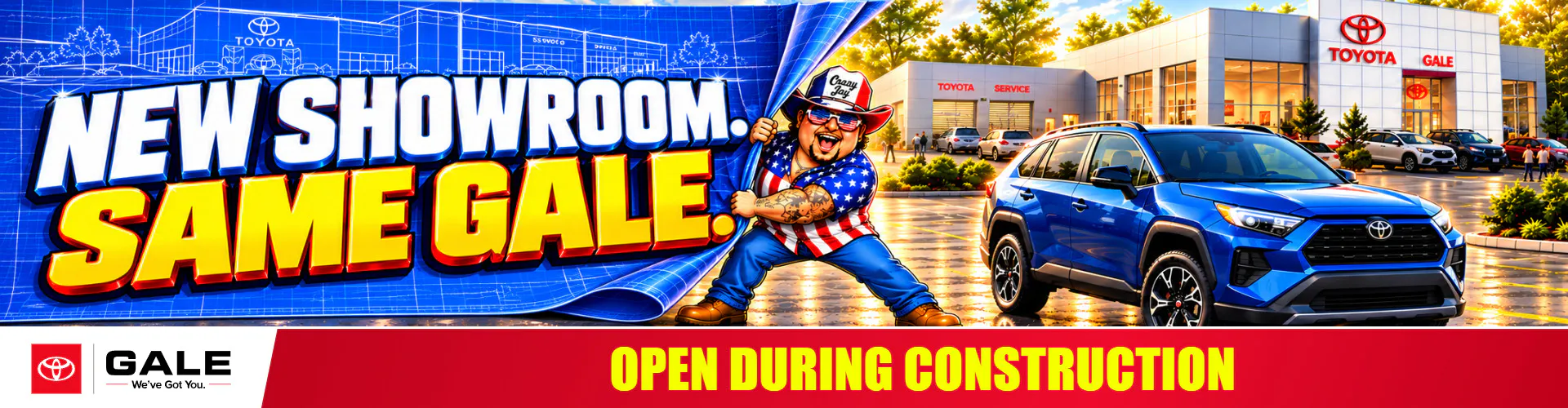 October 2026 Open During Construction – New Showroom