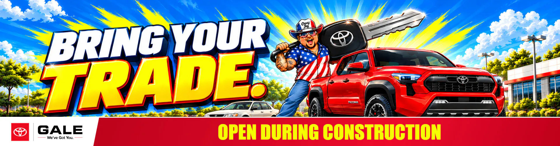 October 2026 Open During Construction – Bring Your Trade