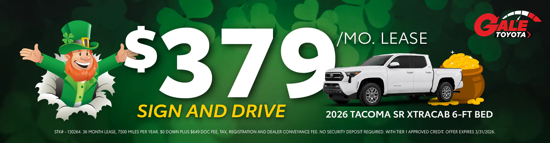 2026 TOYOTA TACOMA SR 4X4