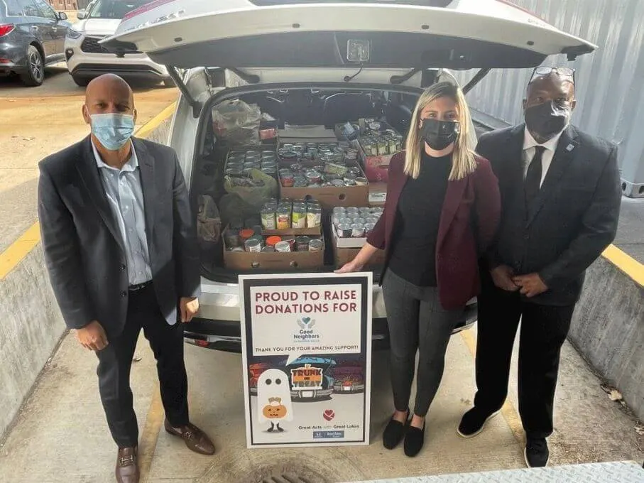 Great Lakes Honda 2021 Food Donation