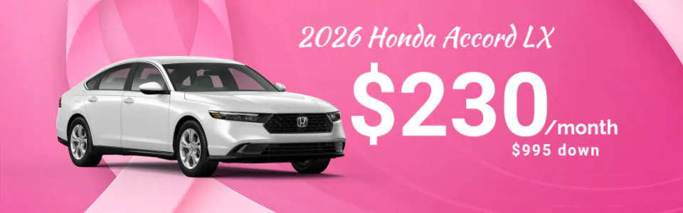 2026 Honda Accord Sedan LX CVT | Great Lakes Honda