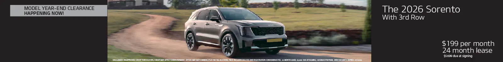 2026 Kia Sorento LX FWD