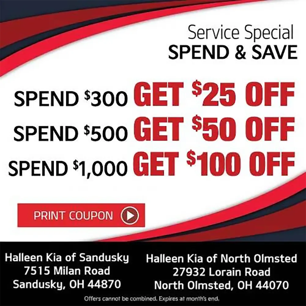 Spend More, Save More | Halleen Kia of Sandusky
