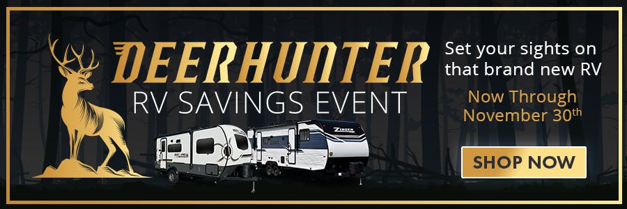 NOVEMBER SPECIAL – DEERHUNTER RV SAVINGS EVENT