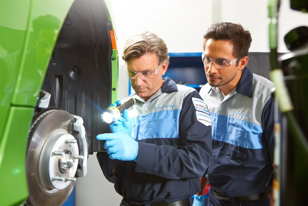 Honda Brake Inspection