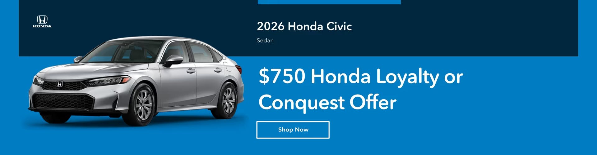 New 2026 Honda  Civic Sedan