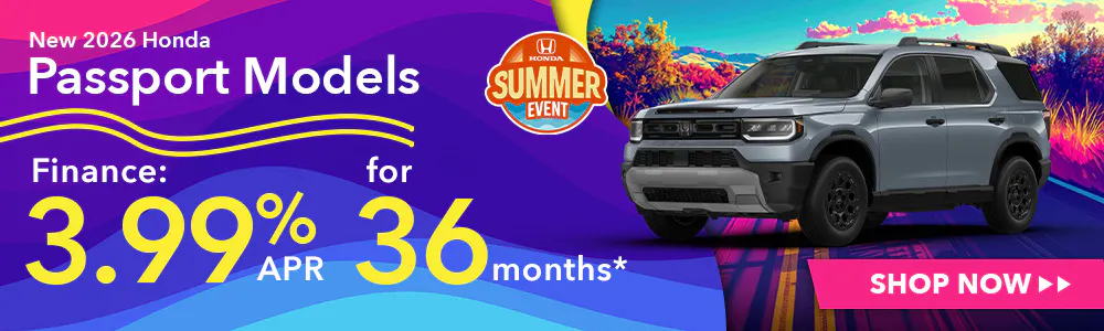 New 2026 Honda Passport Models | Shottenkirk Honda Cartersville