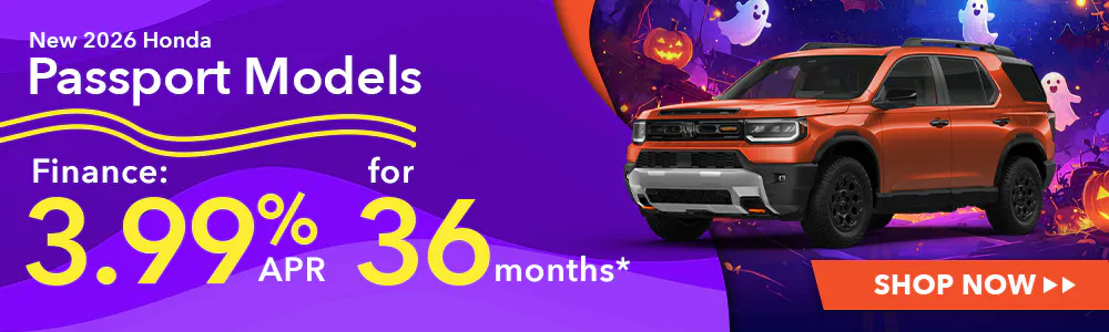 New 2026 Honda Passport Models | Shottenkirk Honda Cartersville
