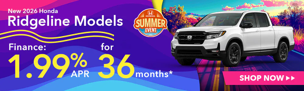 New 2026 Honda Ridgeline Models | Shottenkirk Honda Cartersville