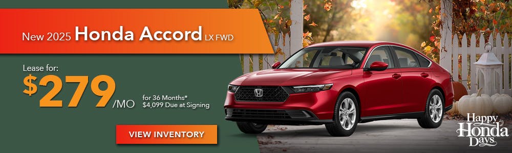 New 2025 Honda Accord LX FWD | Shottenkirk Honda Cartersville