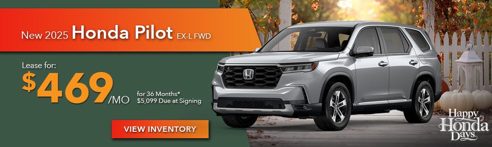 New 2025 Honda Pilot EX-L FWD | Shottenkirk Honda Cartersville