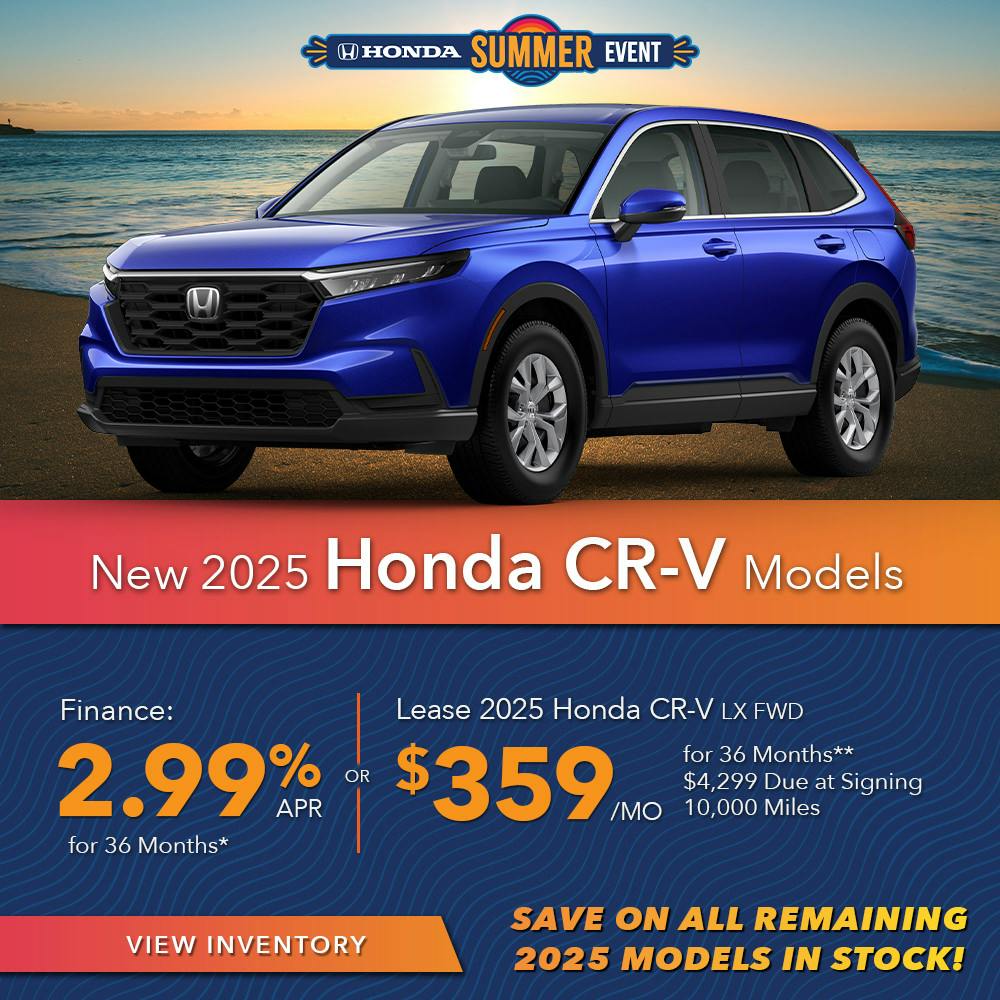 DA_July_New 2025 Honda CR-V Models
