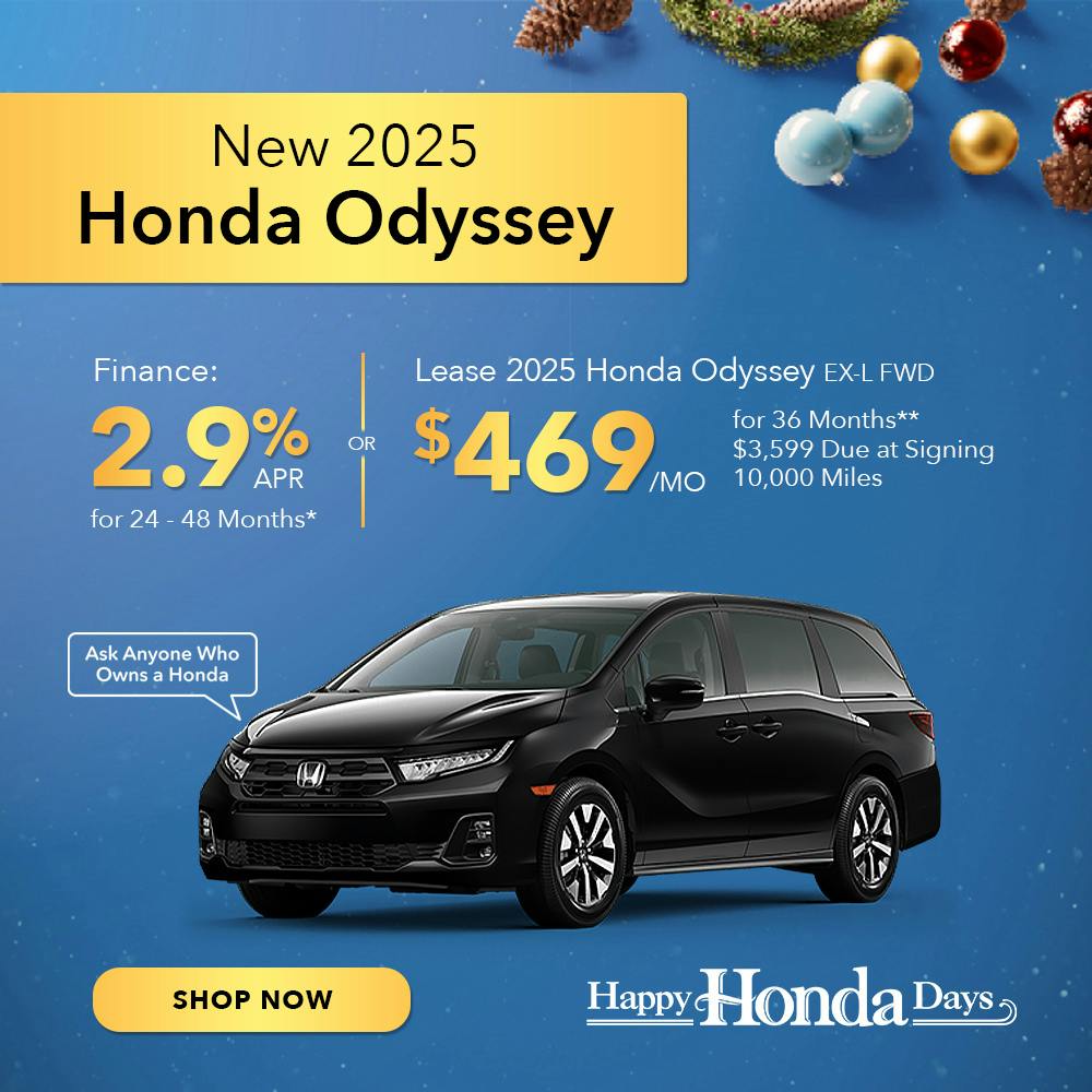 DA_DEC_New 2025 Honda Odyssey