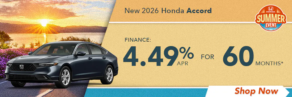 New 2026 Honda Accord | Shottenkirk Honda of Davis