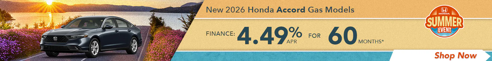 New 2026 Honda Accord