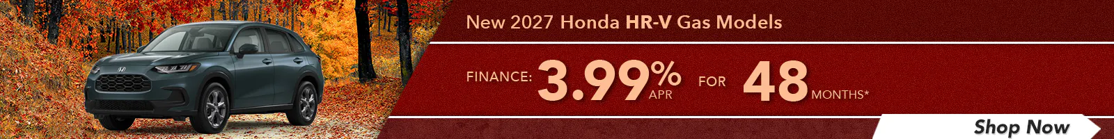 New 2027 Honda HR-V Gas Models