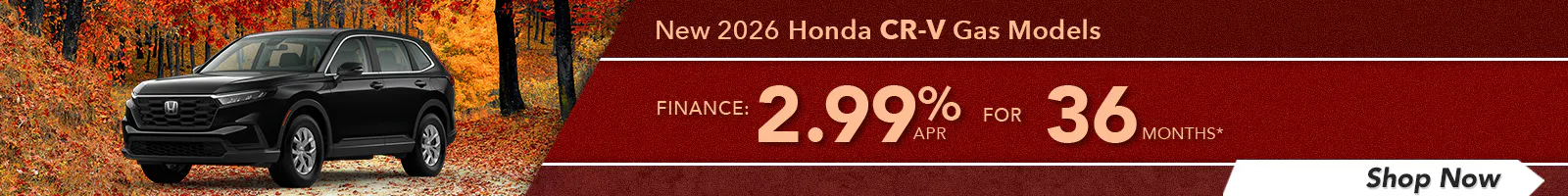New 2026 Honda CR-V Gas Models