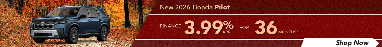 New 2026 Honda Pilot