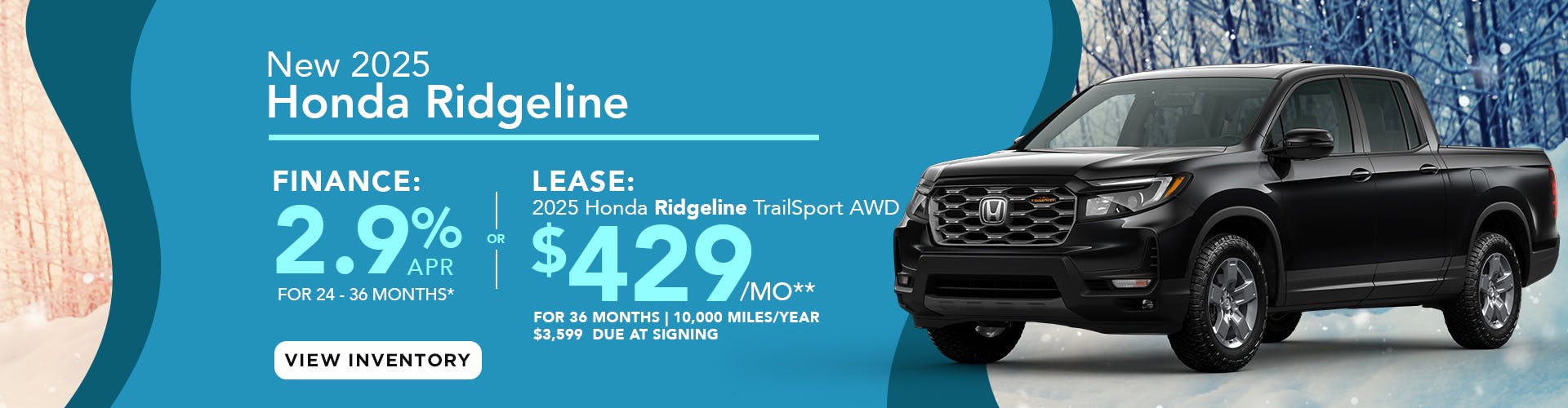 DA_Jan_New 2025 Honda Ridgeline Trailsport AWD