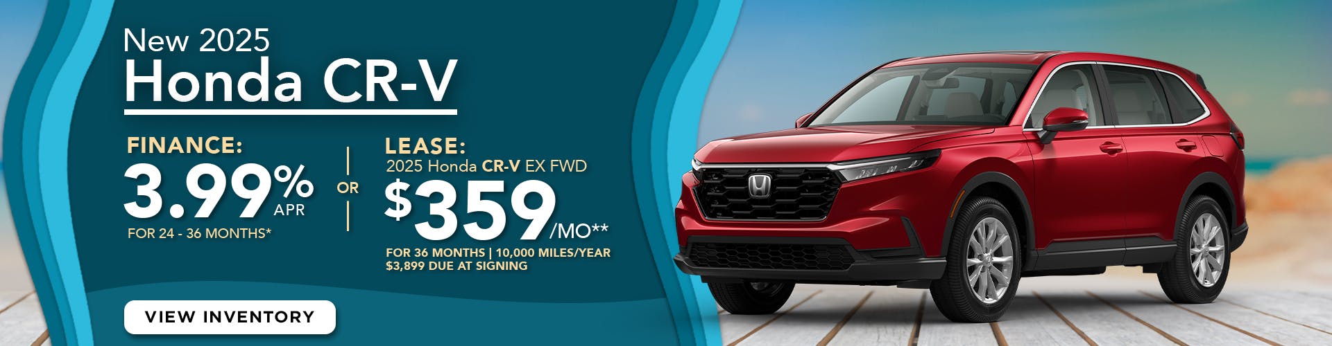 DA_June_New 2025 Honda CR-V EX FWD