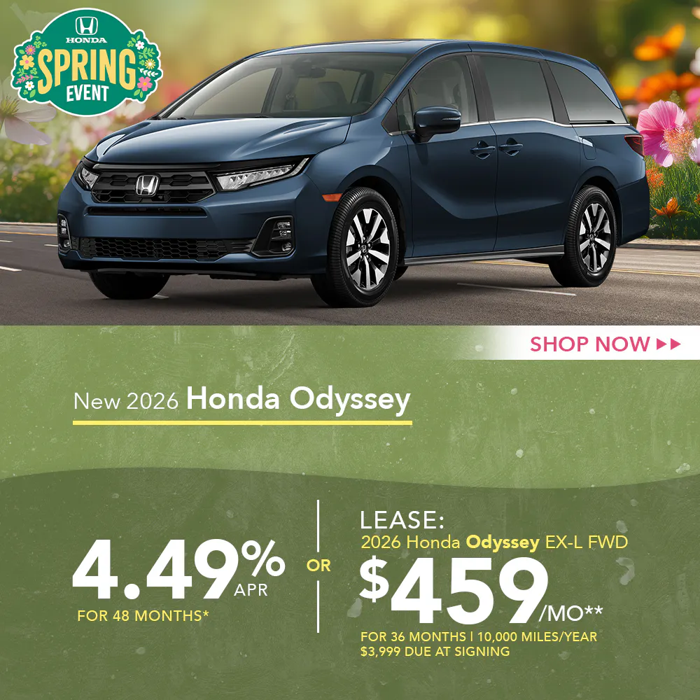 New 2026 Honda Odyssey OR 2026 Odyssey EX-L FWD