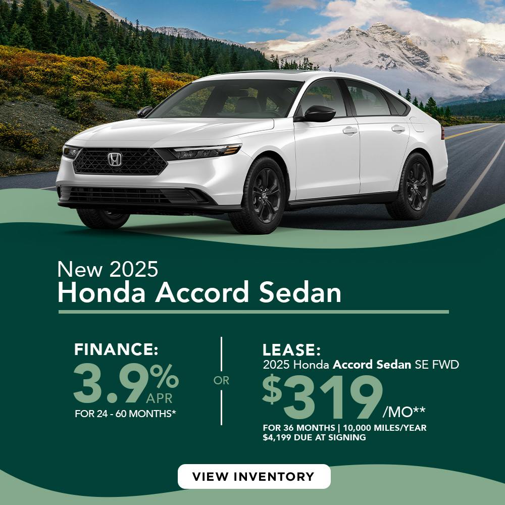 DA_Feb_New 2025 Honda Accord Sedan OR Lease 2025 Honda Accord Sedan SE FWD