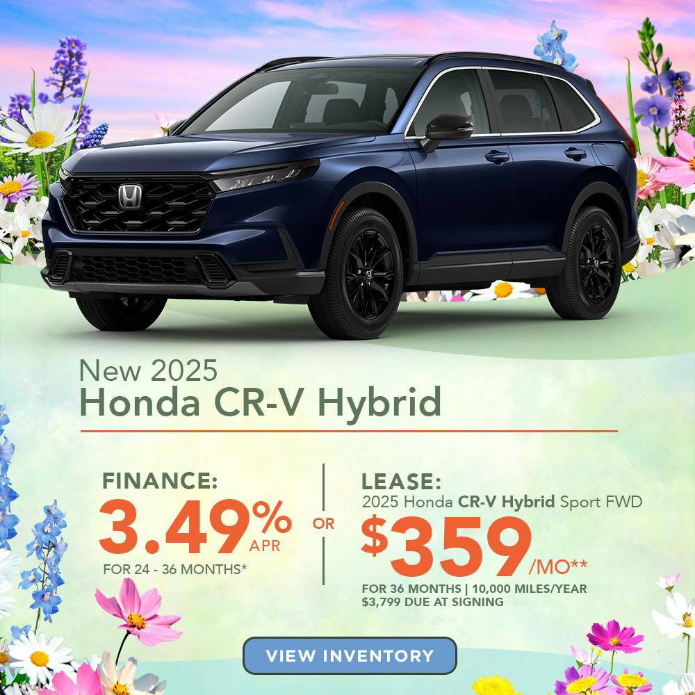 New 2025 Honda CR-V Hybrid 3.49 APR