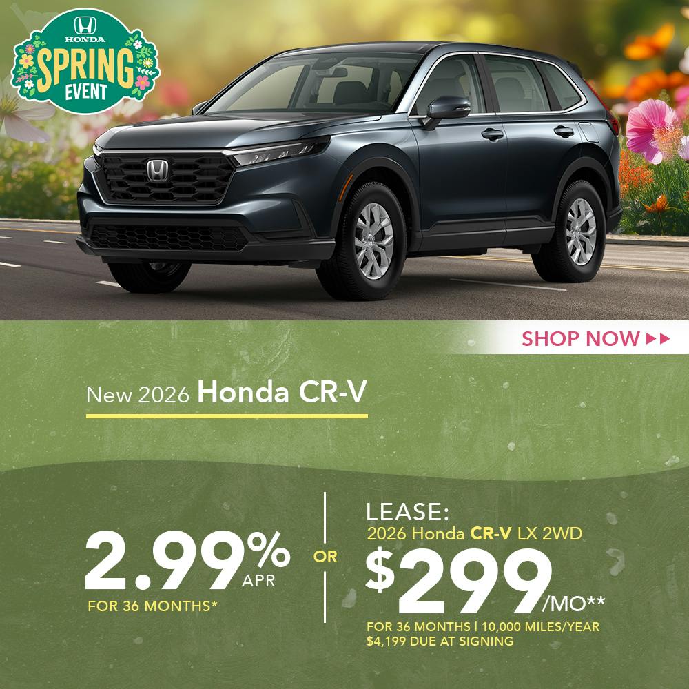 New 2026 Honda CR-V OR 2026 Honda CR-V LX 2WD