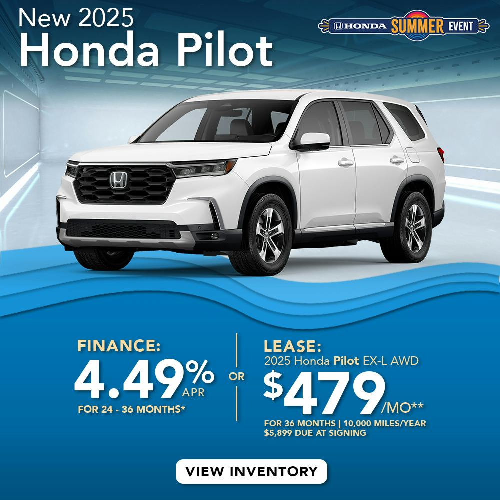 DA_Aug_New 2025 Honda Pilot EX-L AWD
