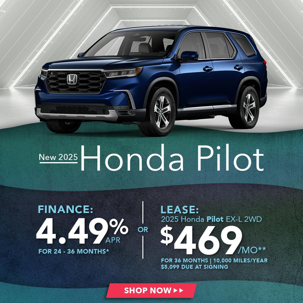 New 2025 Honda Pilot – 4.49% APR