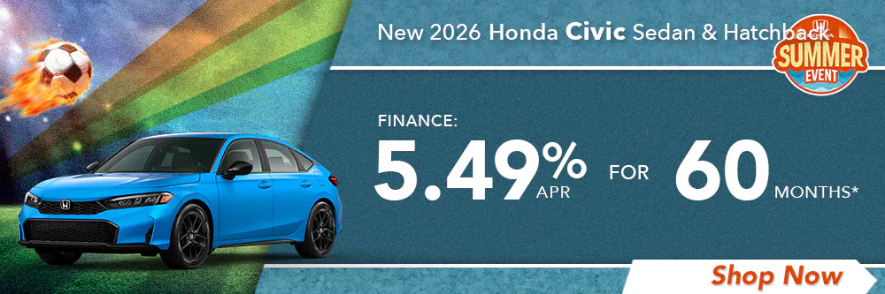 New 2026 Honda Civic Sedan and Hatchback | Shottenkirk Honda of Davis