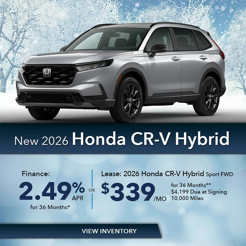 New 2026 Honda CR-V Hybrid