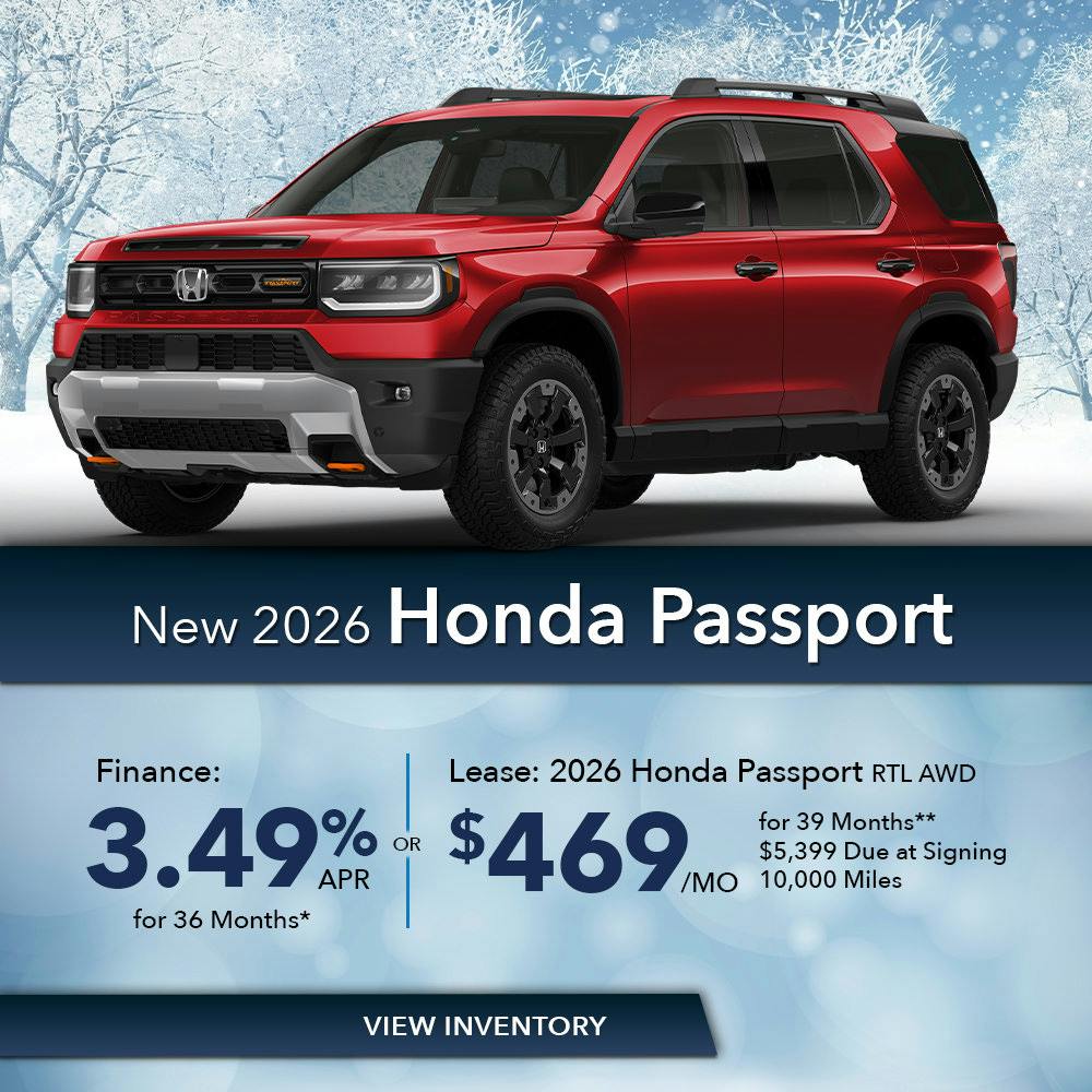 New 2026 Honda Passport
