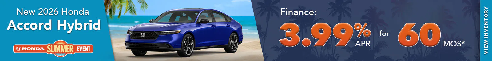 New 2026 Honda Accord Hybrid