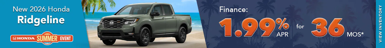 New 2026 Honda Ridgeline