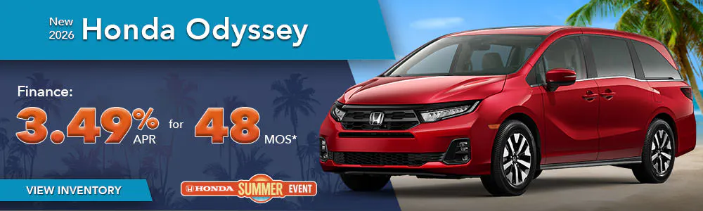 New 2026 Honda Odyssey | Shottenkirk Honda Decatur