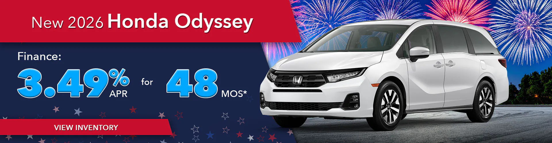 New 2026 Honda Odyssey