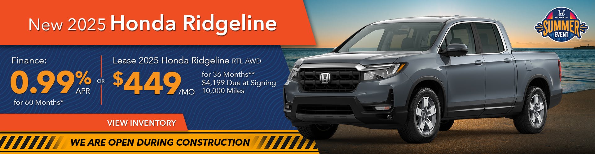 DA_July_New 2025 Honda Ridgeline
