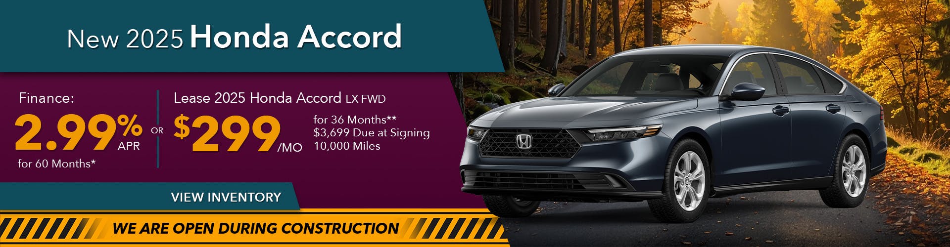 New 2025 Honda Accord