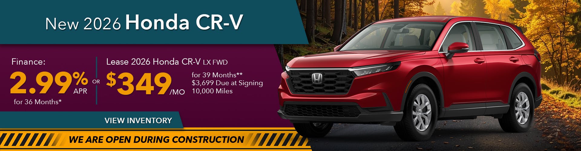 New 2026 Honda CR-V