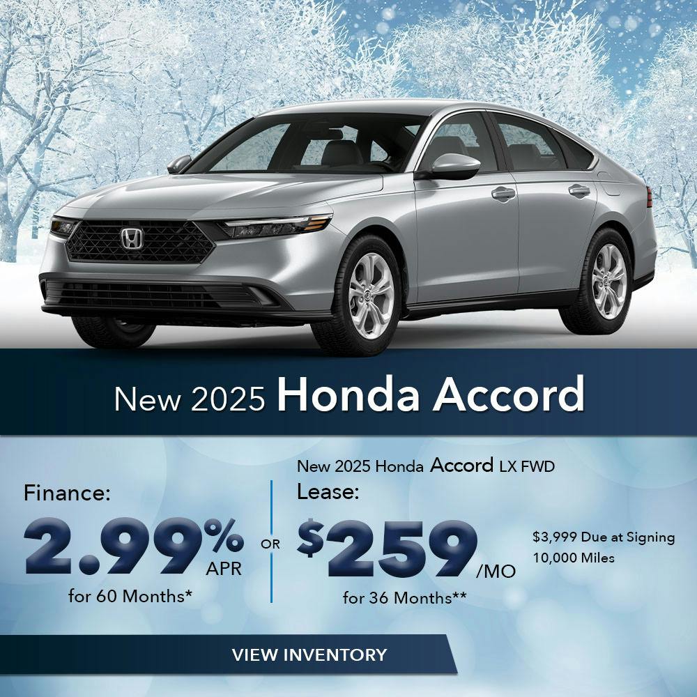 New 2025 Honda Accord