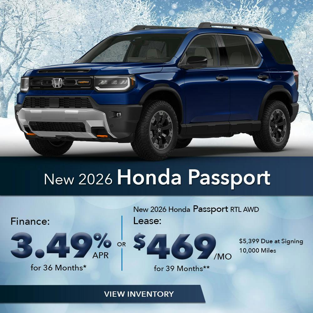 New 2026 Honda Passport